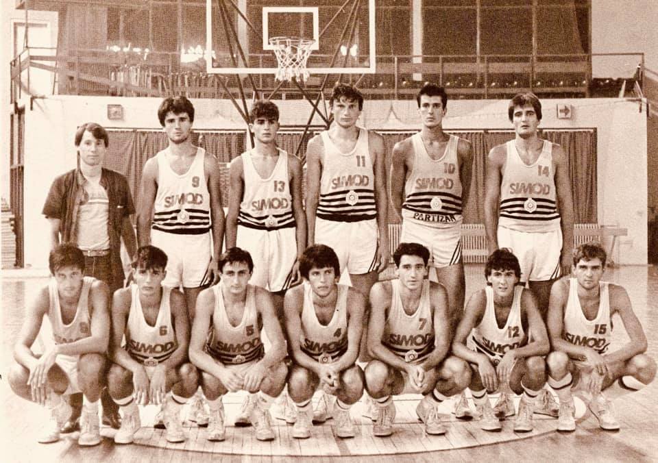 Ekipa KK Partizan iz sezone 1984/85